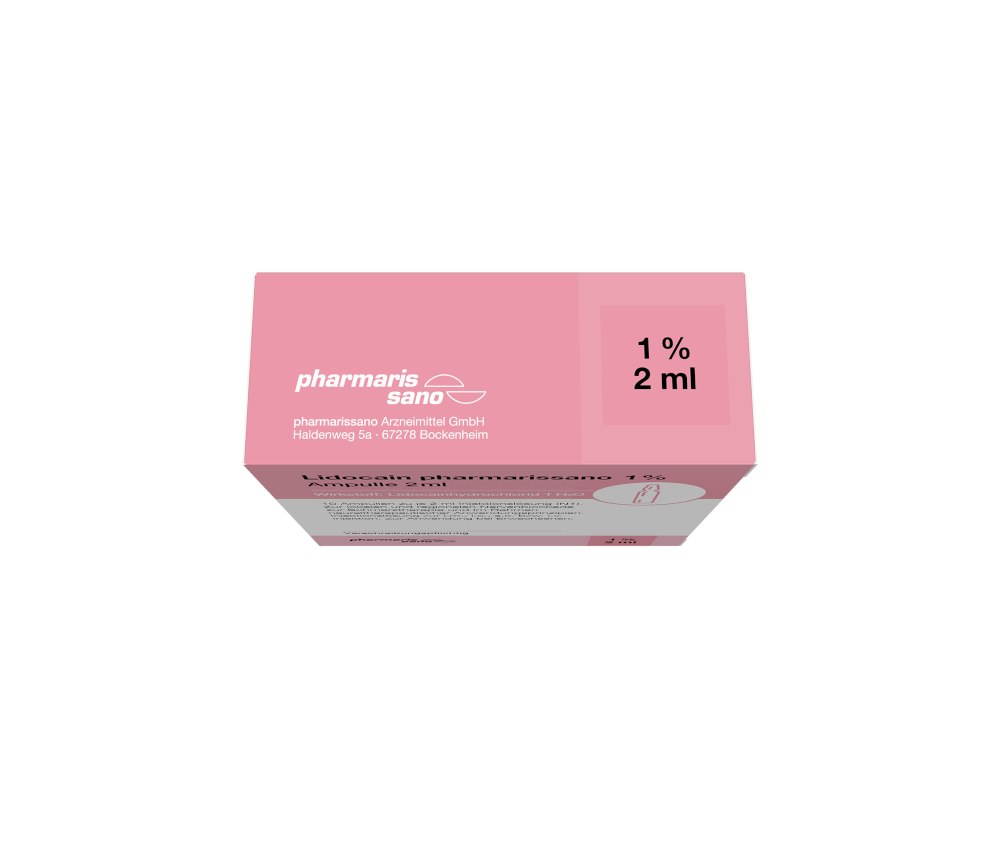 Lidocain pharmarissano 1% Ampulle 2ml 10X2 ml Injektionslösung