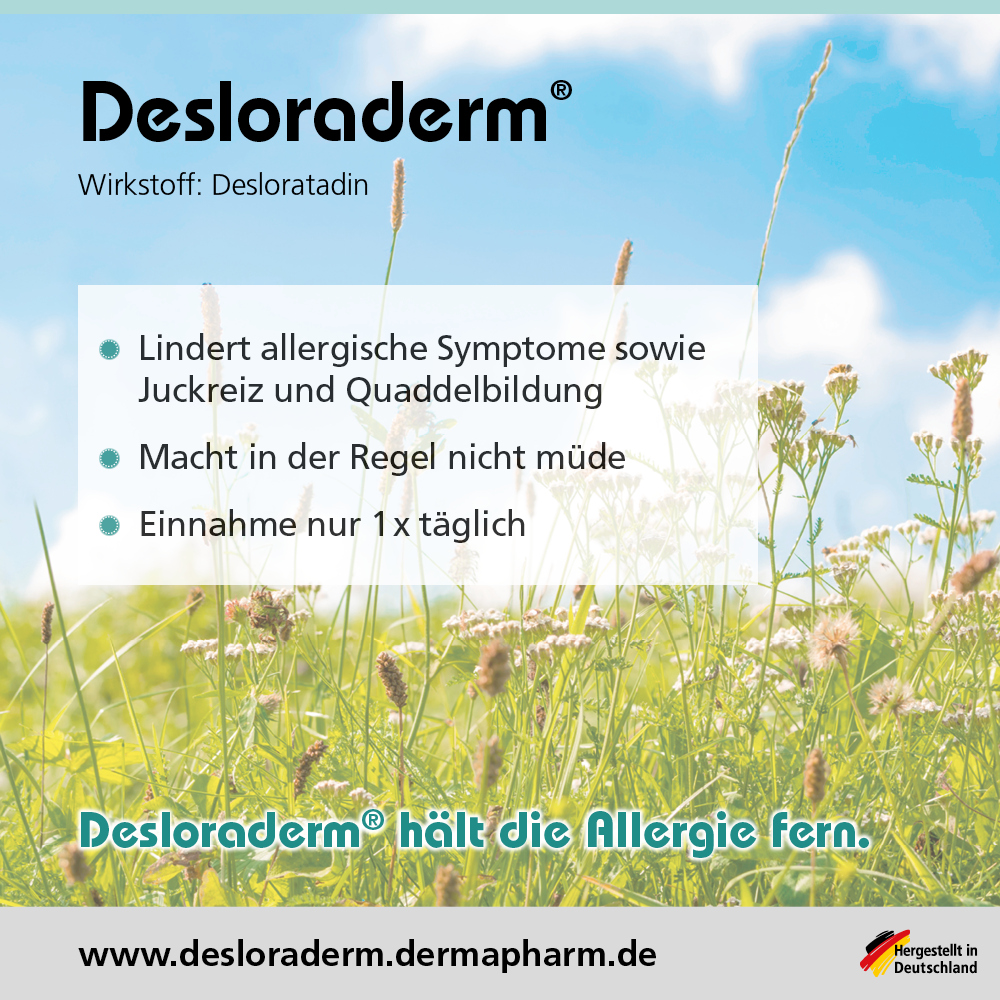 Desloraderm 5mg 100 St Filmtabletten