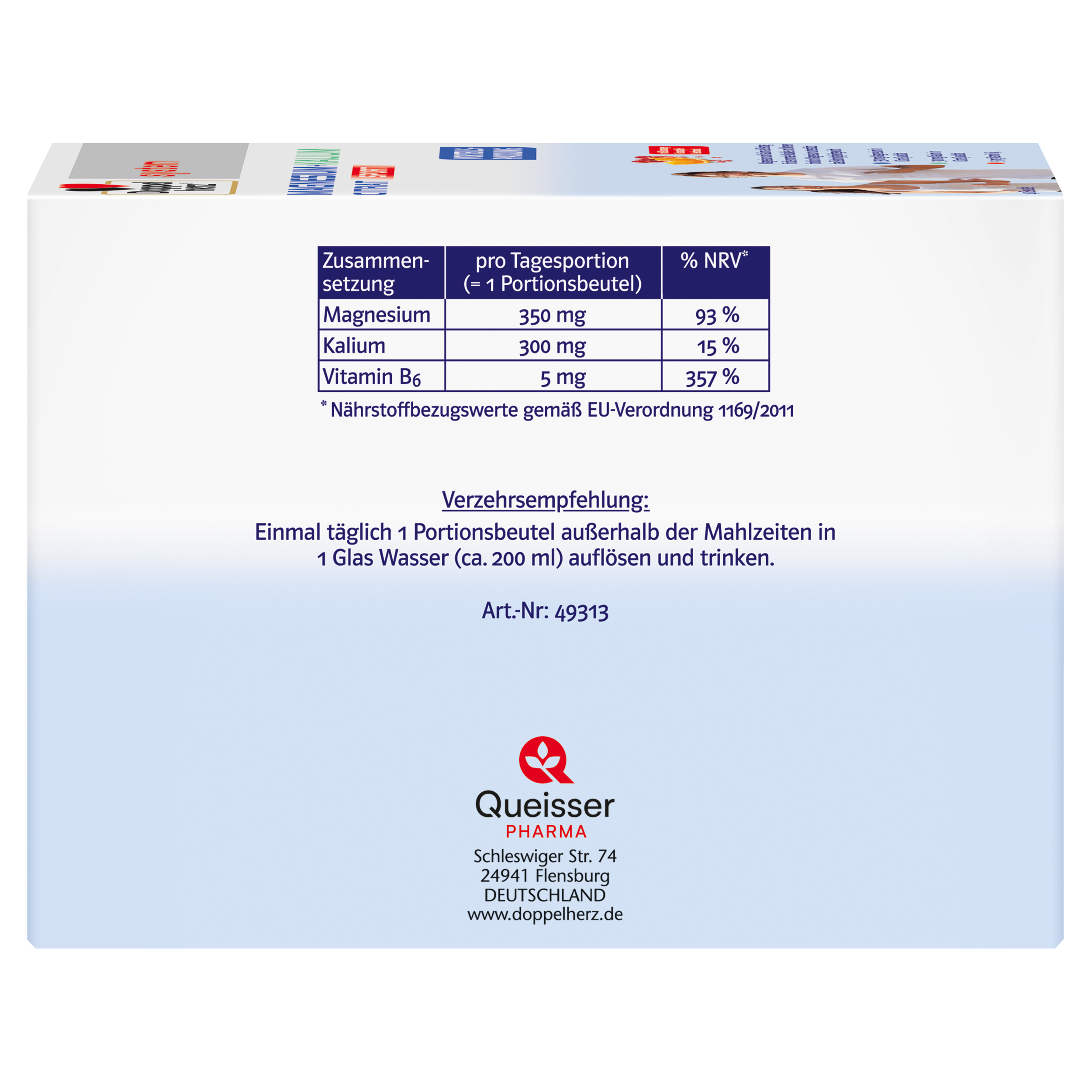 Doppelherz system MAGNESIUM + KALIUM CITRAT 40 St Granulat