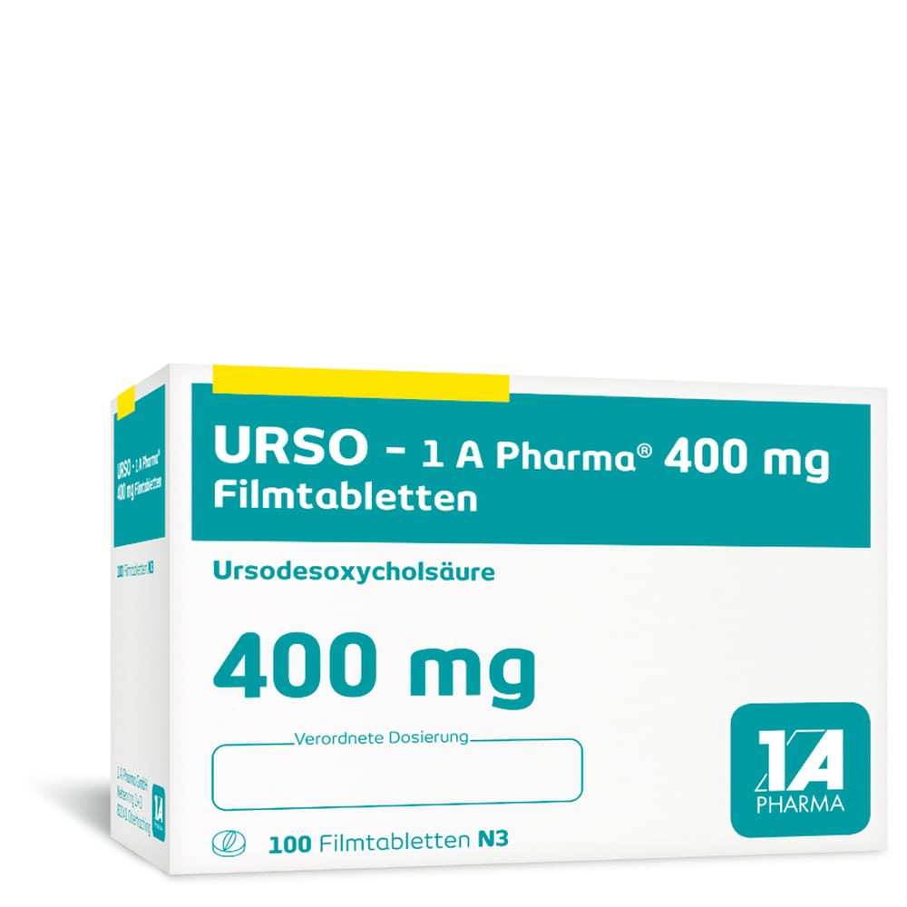 URSO-1 A Pharma 400mg 100 St Filmtabletten