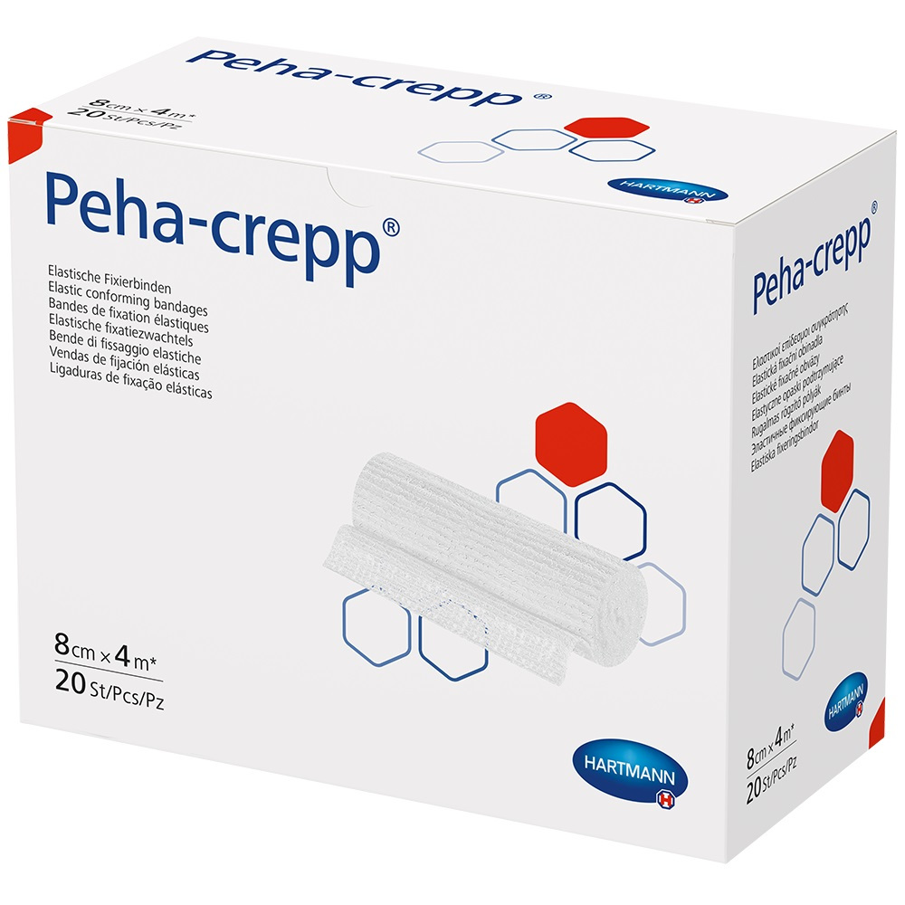 PEHA CREPP Fixierbinde 8 cmx4 m 20 St Binden