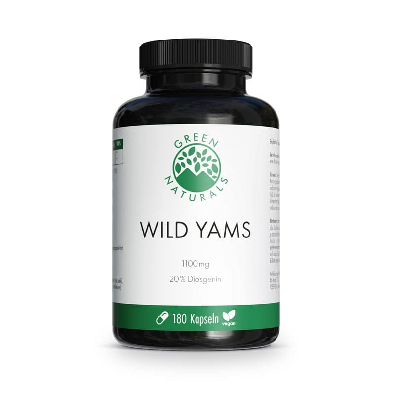 GREEN NATURALS Wild Yams 180 St Kapseln