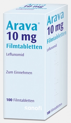 ARAVA 10 mg Filmtabletten 100 St Filmtabletten