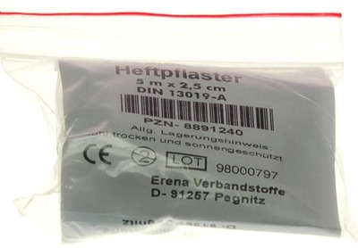 SENADA Heftpflaster 2,5 cmx5 m Spule 1 St