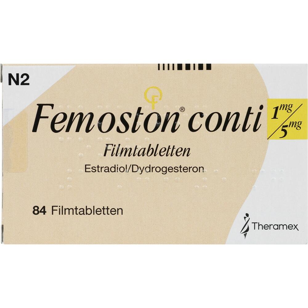FEMOSTON conti 1 mg/5 mg Filmtabletten 84 St Filmtabletten