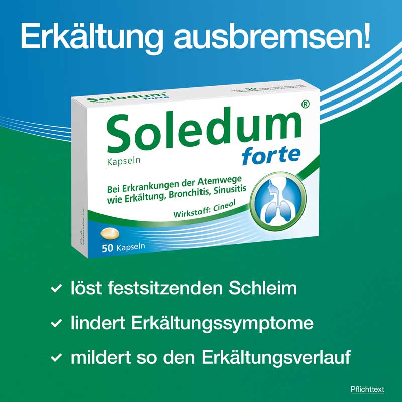 Soledum forte 50 St Kapseln magensaftresistent