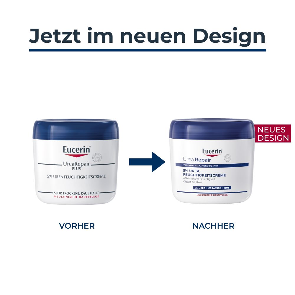 Eucerin UreaRepair  5 % UREA FEUCHTIGKEITSCREME  Körper 450 ml Creme
