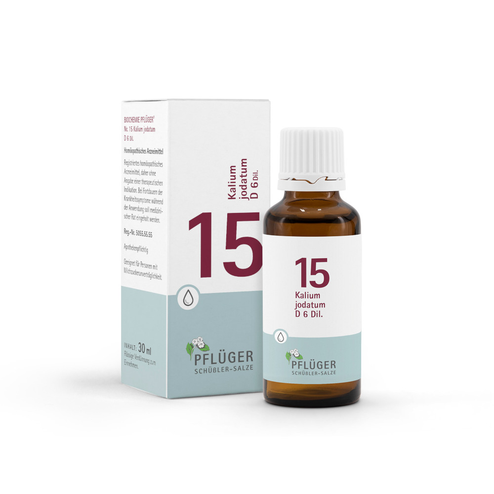 Schüßler-Salz Nr. 15 Kalium jodatum D6 30 ml Tropfen