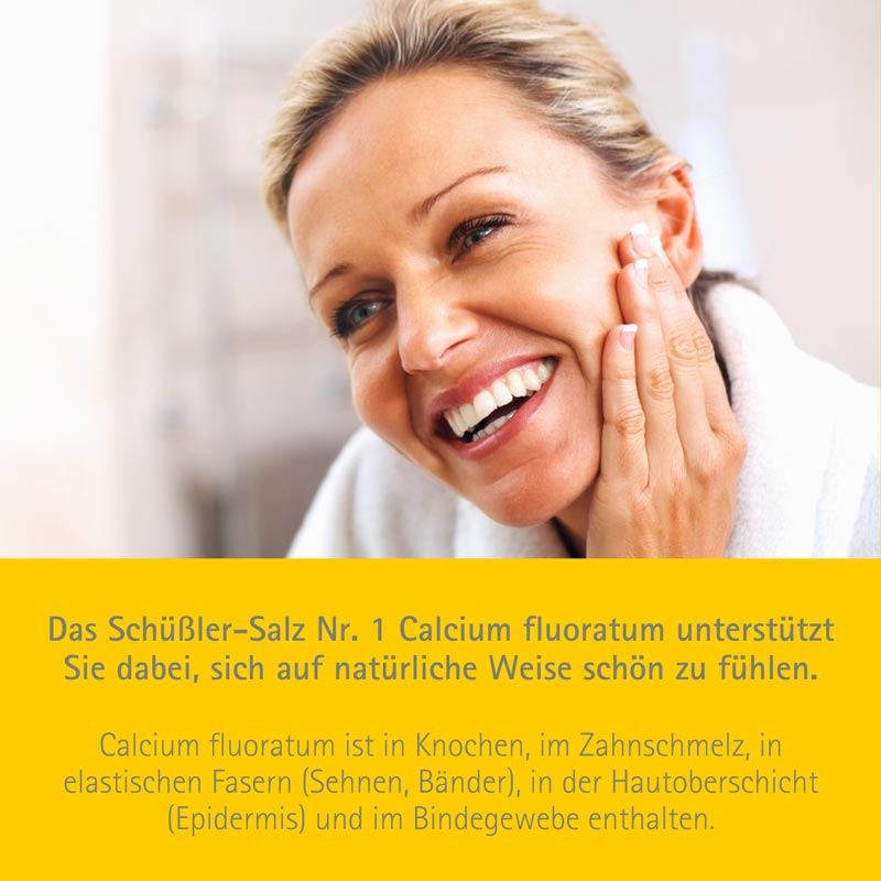 Schüßler-Salz Nr. 1 Calcium fluoratum D12 4000 St Tabletten