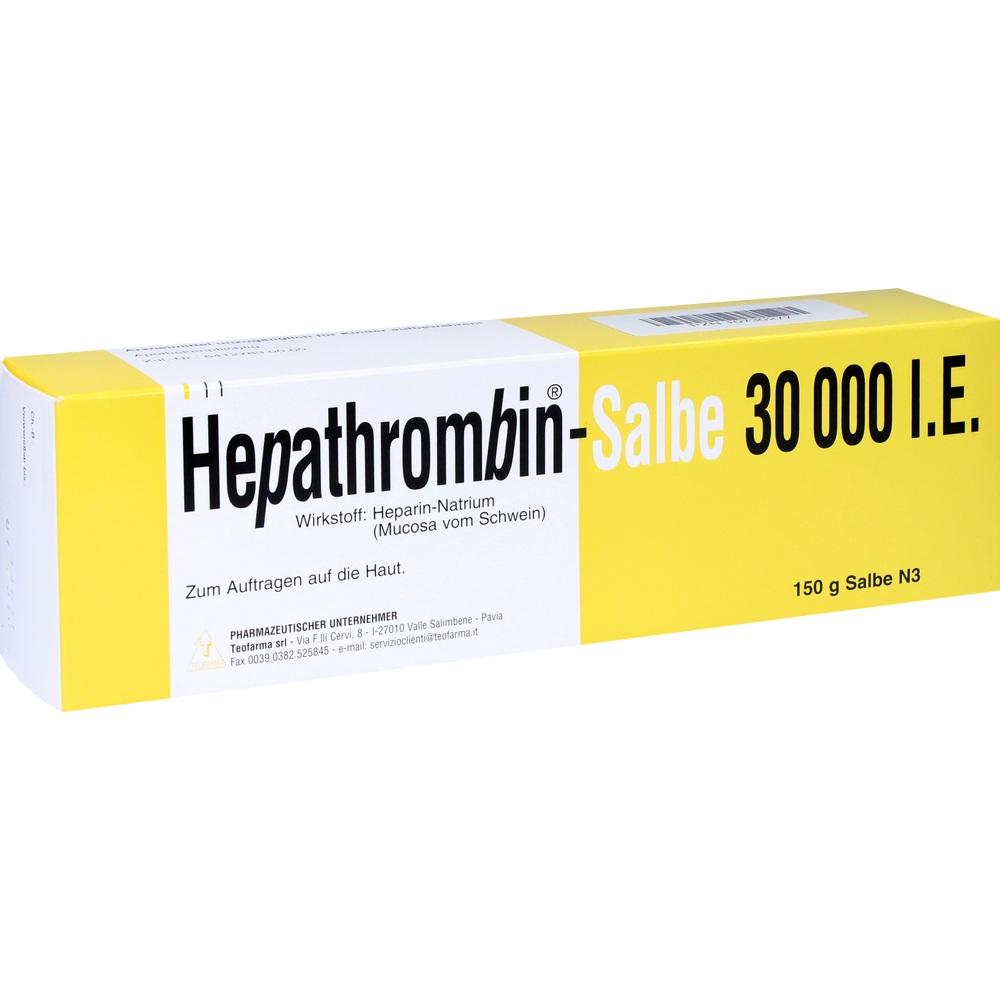 Hepathrombin 30000 150 g Salbe | 10730277