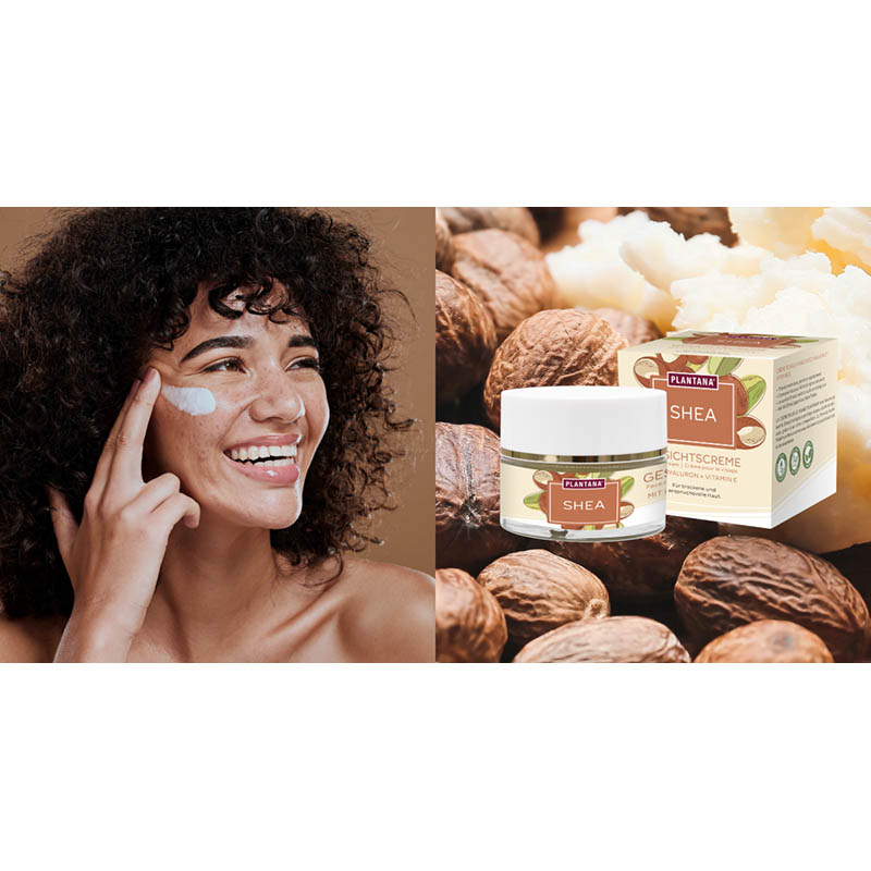 PLANTANA GESICHTSCREME SHEA Butter 50 ml Creme