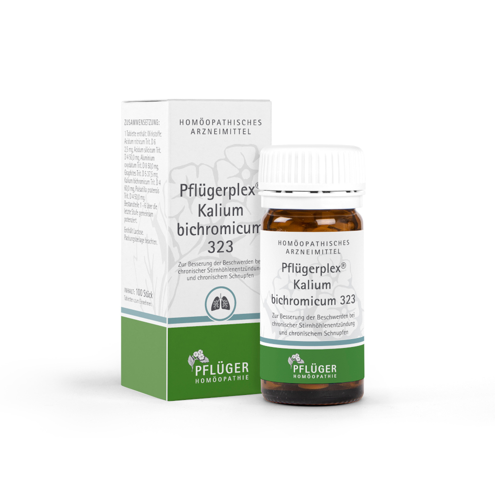 Pflügerplex Kalium bichrom. 323 100 St Tabletten
