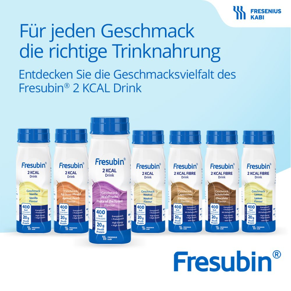 Fresubin 2 kcal Fibre Trinknahrung Lemon 24X200 ml Lösung