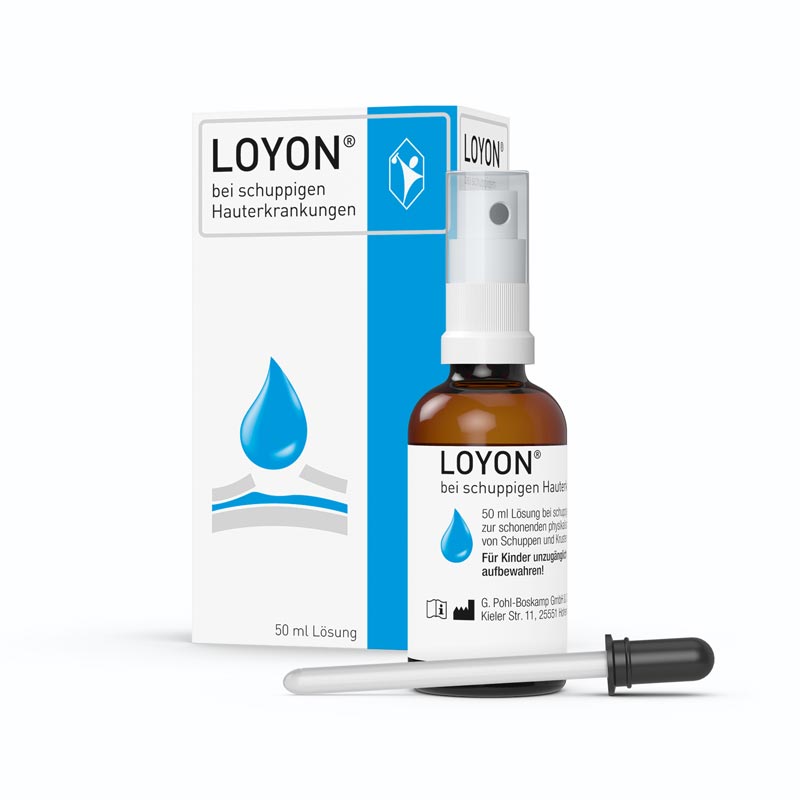 LOYON bei Schuppenflechte, Milchschorf & Kopfgneis 50 ml Lösung 50 ml Lösung