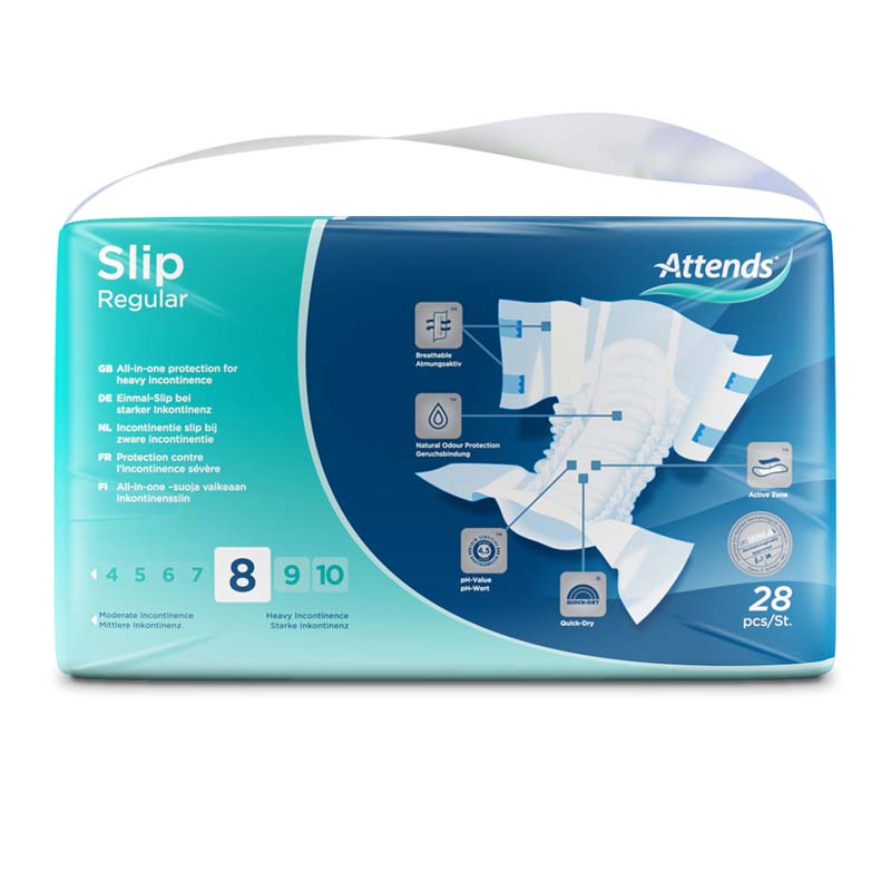 ATTENDS Slip Regular 8 medium 28 St