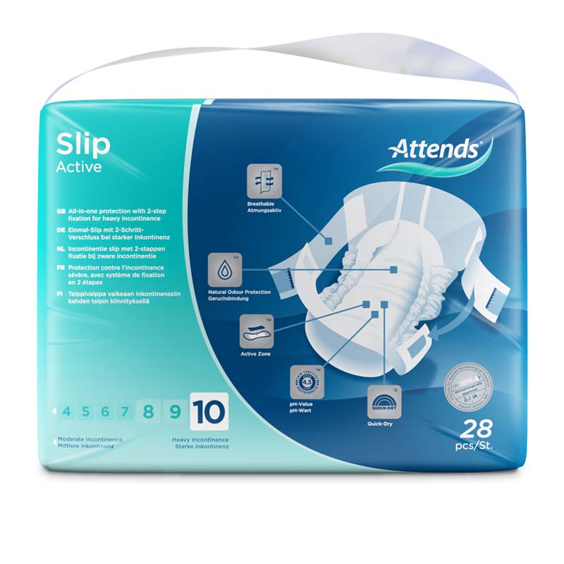 ATTENDS Slip Active 10 large 28 St