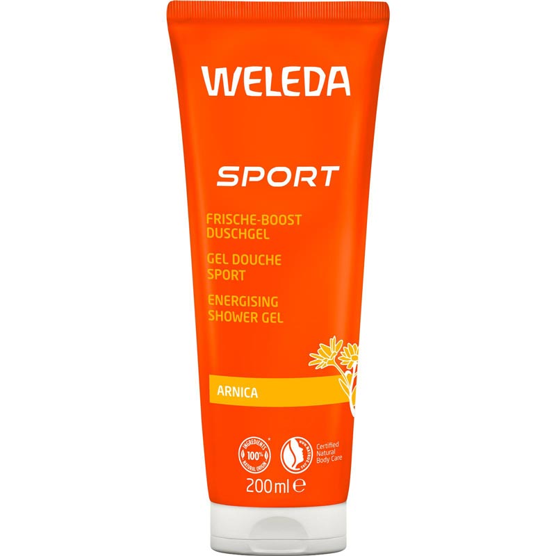 Weleda Sport Frische-Boost Duschgel Arnika 200 ml Duschgel
