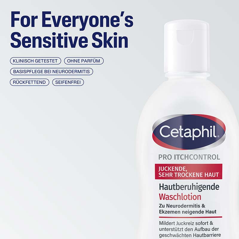 Cetaphil PRO ITCHCONTROL Hautberuhigende Waschlotion 295 ml Lotion