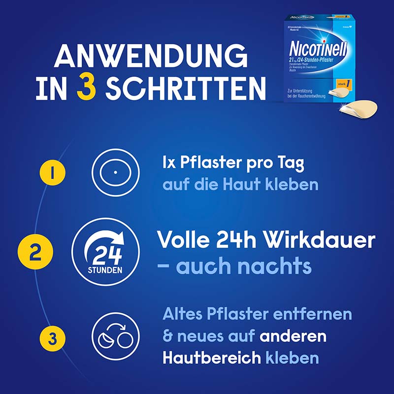 Nicotinell 14mg/24-Stunden-Pflaster 30 St Pflaster transdermal
