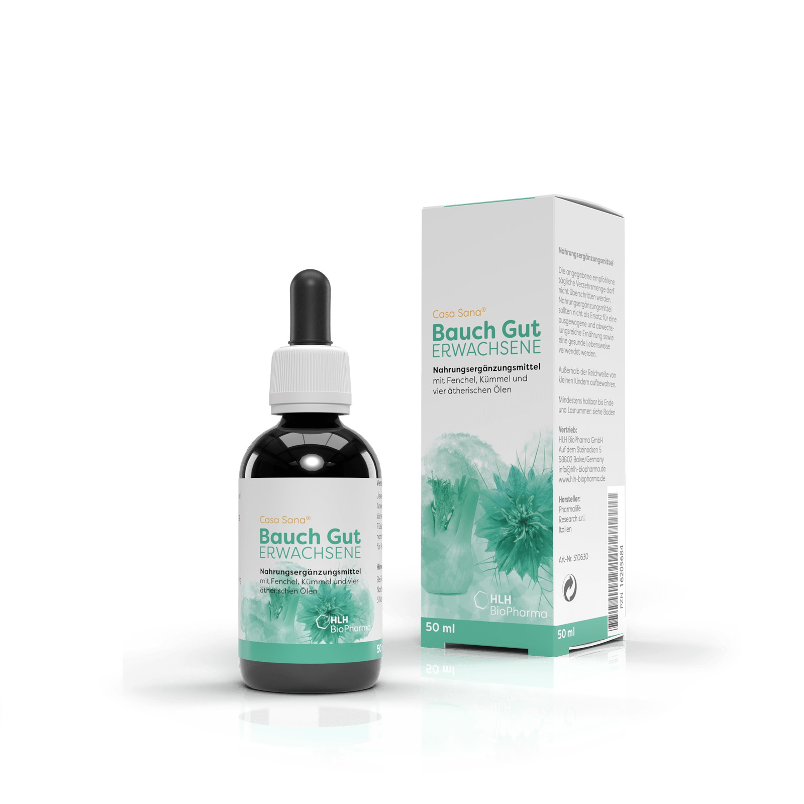 Casa Sana Bauch Gut ERWACHSENE 50 ml Tropfen