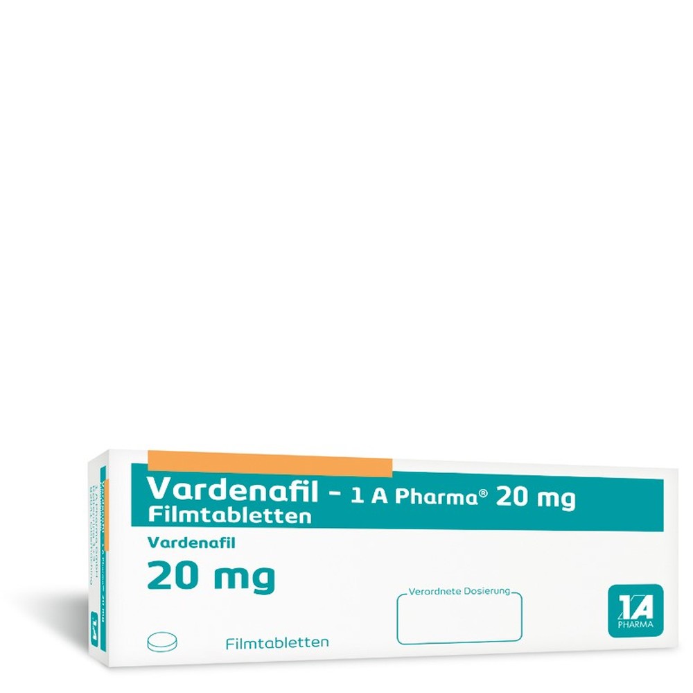 Vardenafil -1 A Pharma 20mg 12 St Filmtabletten