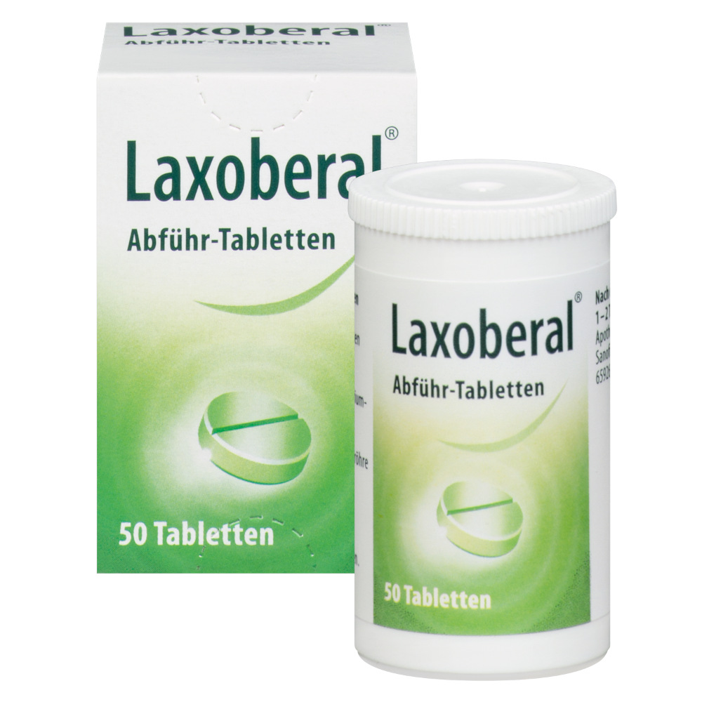 Laxoberal Tabletten - Abfühmittel bei Verstopfung 50 St Tabletten