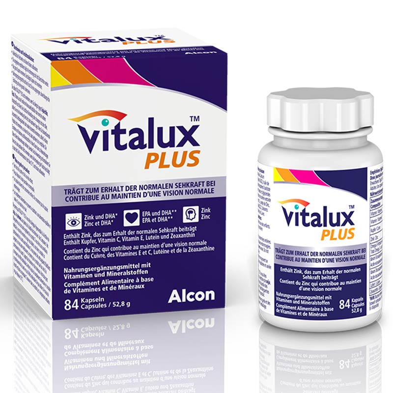 vitalux PLUS 84 St Kapseln