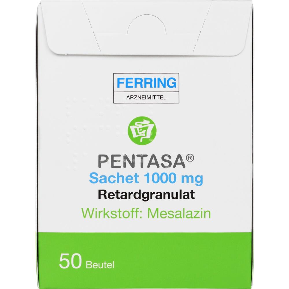 PENTASA Sachet 1000mg 50 St Retard-Granulat