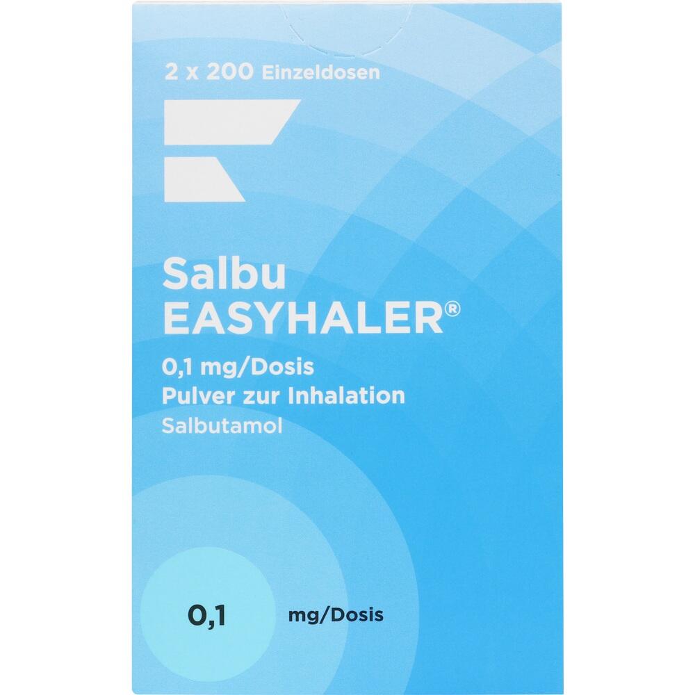 Salbu Easyhaler 0,1mg/Dosis 2 St Inhalationspulver