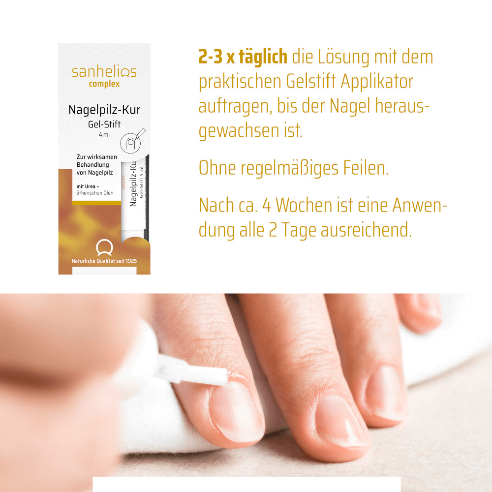 sanhelios complex Nagelpilz-Kur Gel-Stift 4 ml Lösung