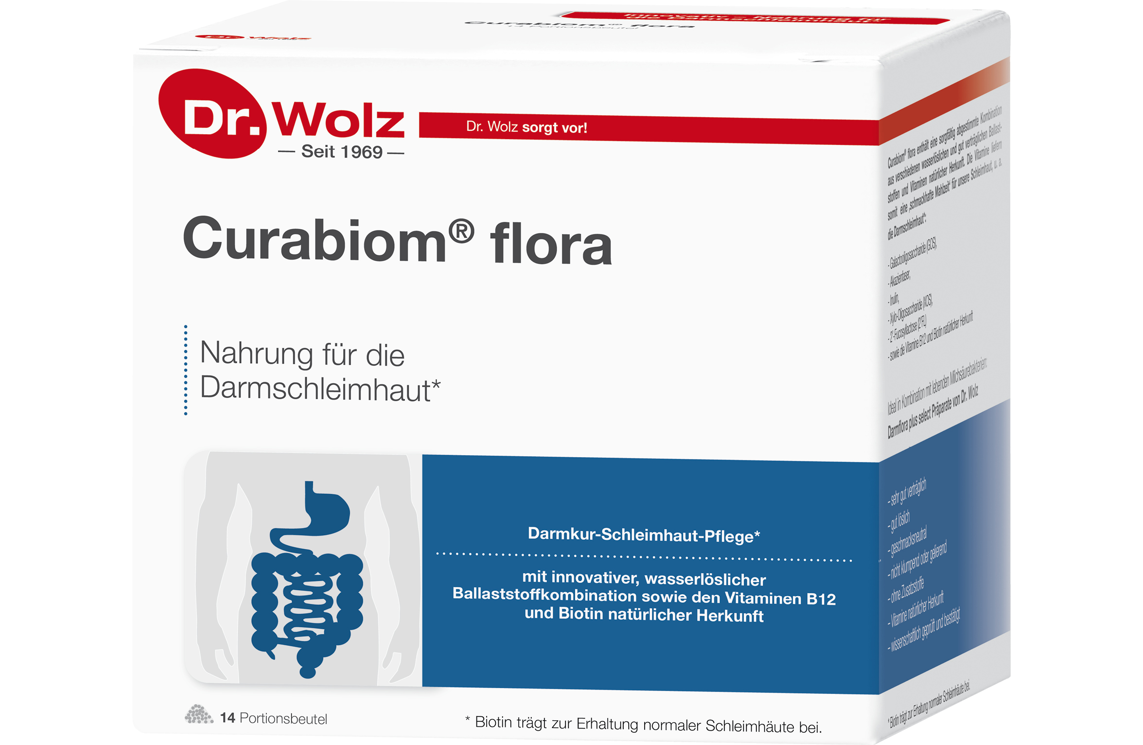 Dr. Wolz Curabiom flora 14X16.2 g Pulver