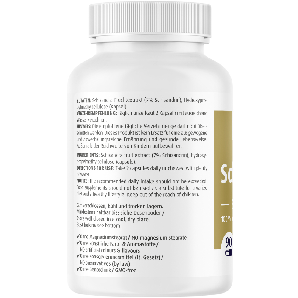 Zein Pharma Schisandra 500mg 90 St Kapseln
