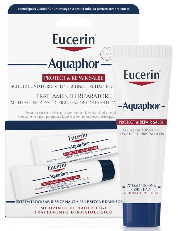 Eucerin Aquaphor Protect & Repair Salbe 2X10 ml Salbe