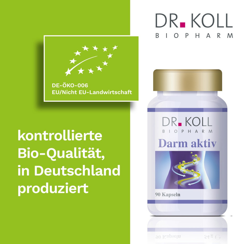 DR. KOLL Darm Aktiv 90 St Kapseln