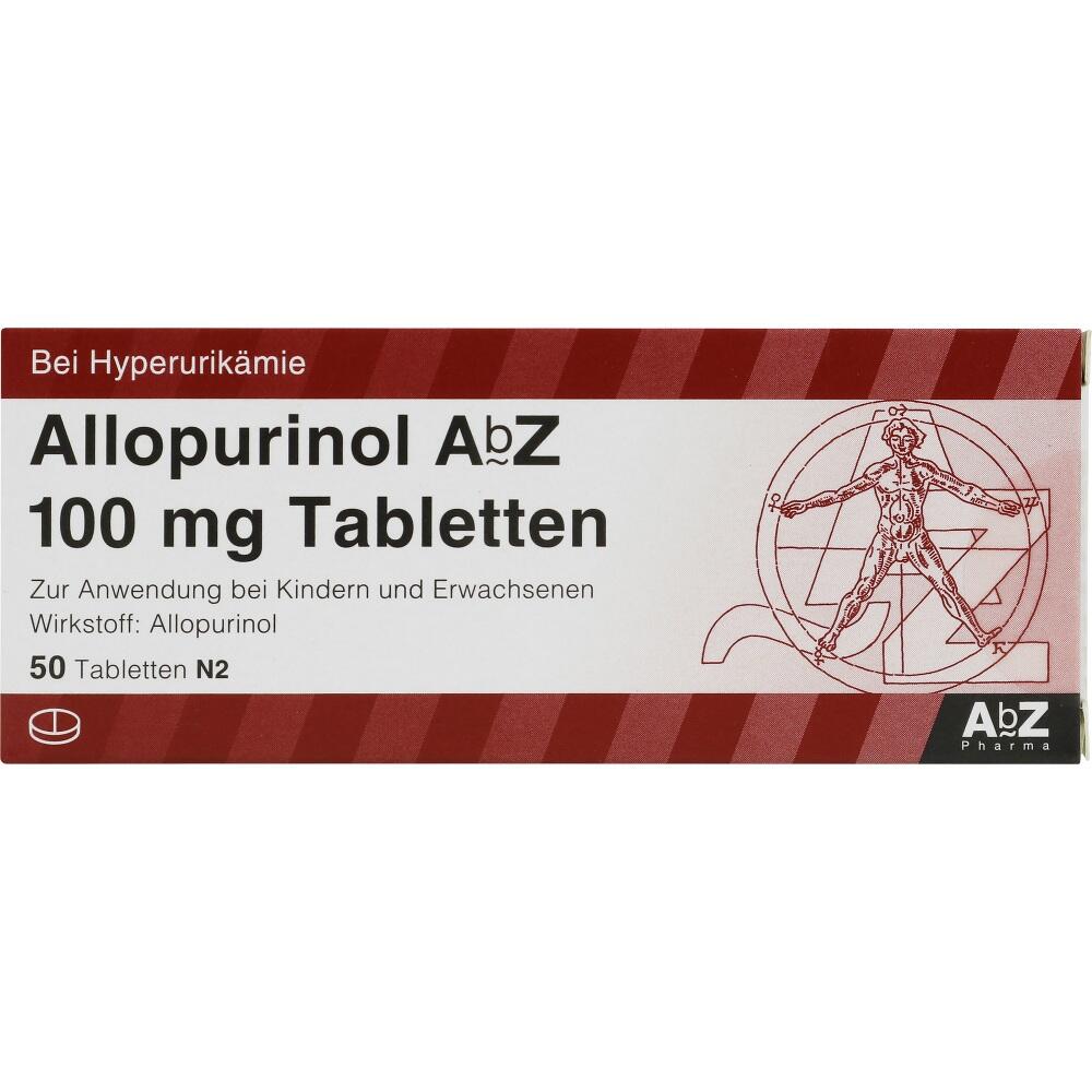 Allopurinol AbZ 100mg 50 St Tabletten