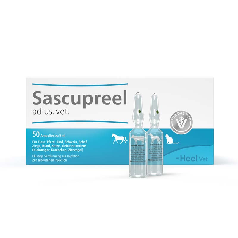 Sascupreel ad us. vet 50X5 ml Ampullen