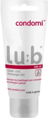 CONDOMI Lub Gleit- u. Massagegel 200 ml Gel