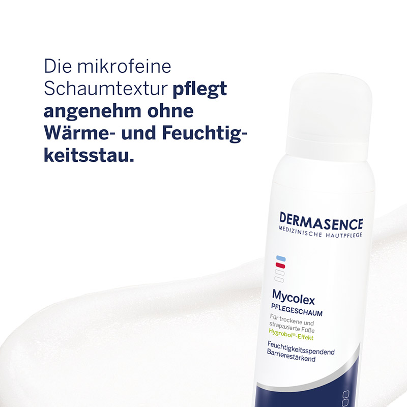 DERMASENCE Mycolex PFLEGESCHAUM 125 ml Schaum