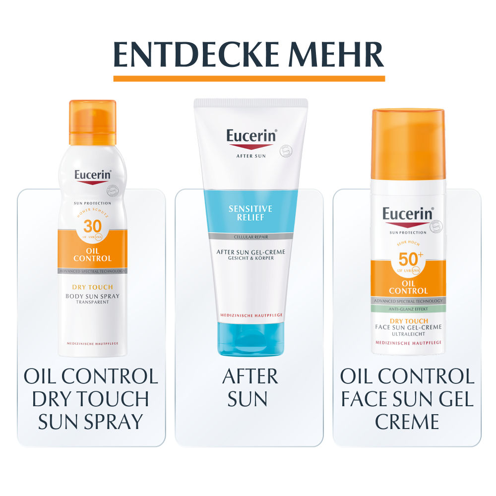 Eucerin SUN OIL CONTROL DRY TOUCH BODY SUN SPRAY TRANSPARENT LSF 50+  200 ml Spray