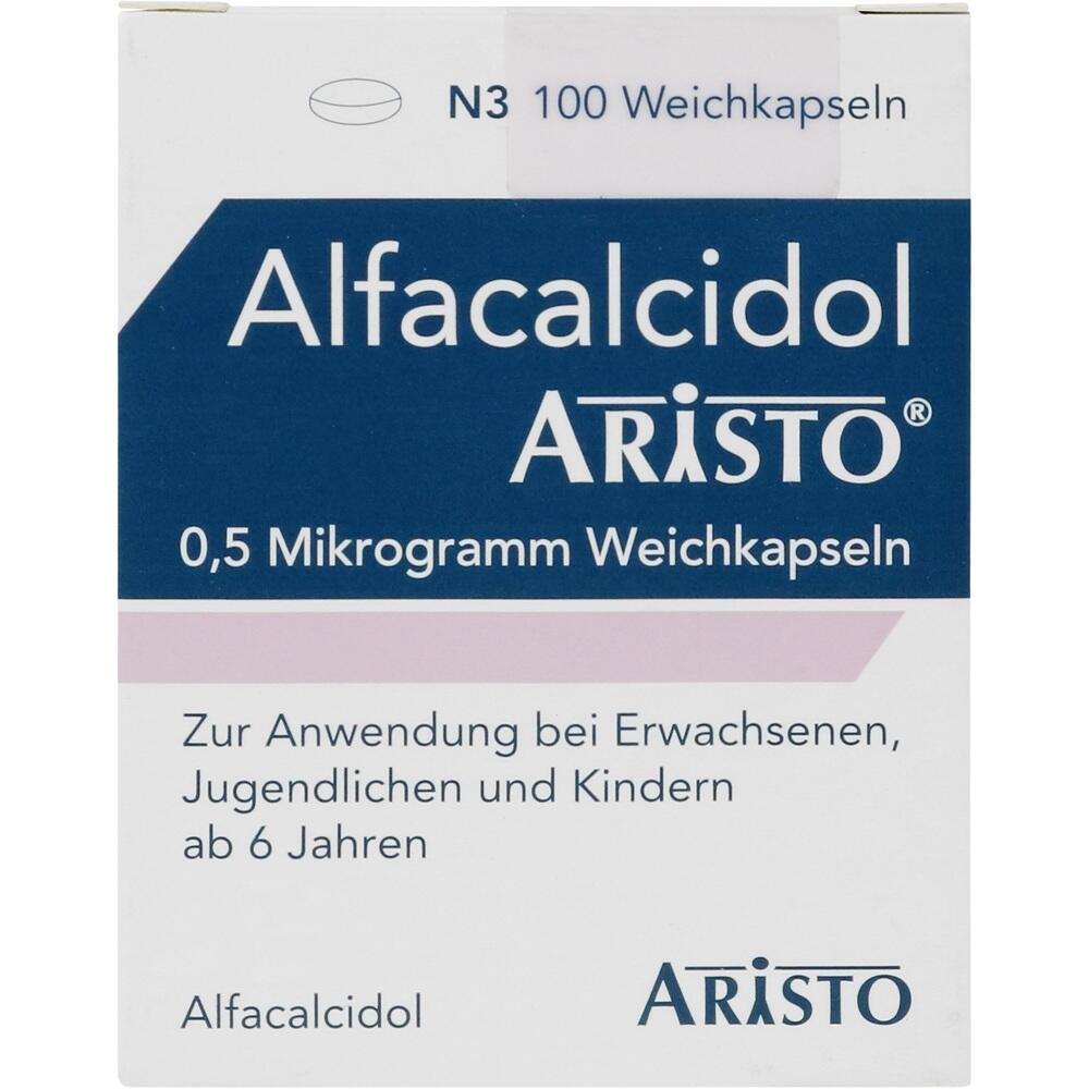 ALFACALCIDOL Aristo 0,5 Mikrogramm Weichkapseln 100 St Weichkapseln