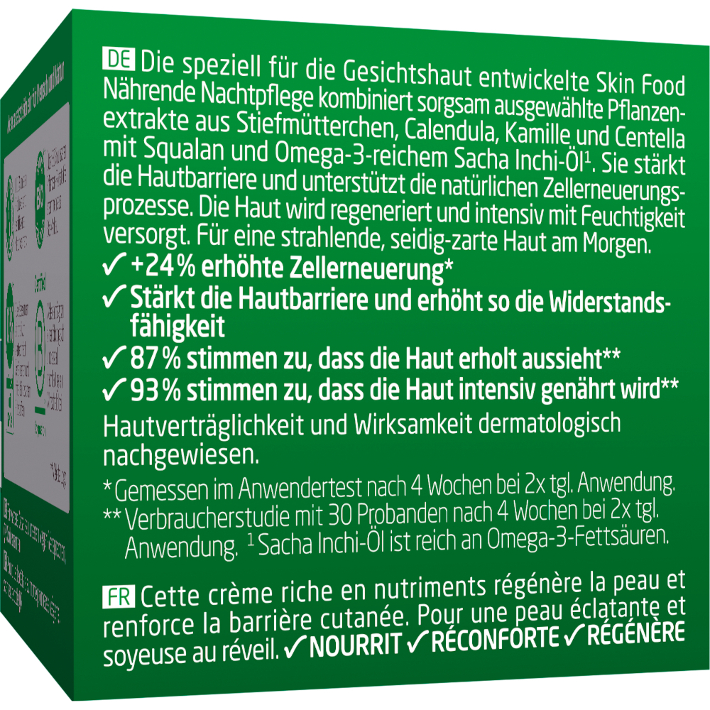 WELEDA Skin Food Nährende Nachtpflege Regeneration & Stärkung 40 ml Nachtcreme