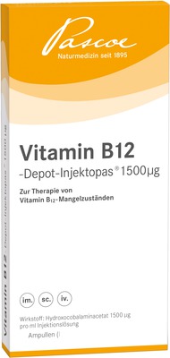 VITAMIN B12 Depot Inj. 1500 µg Injektionslösung 100X1 ml Injektionslösung