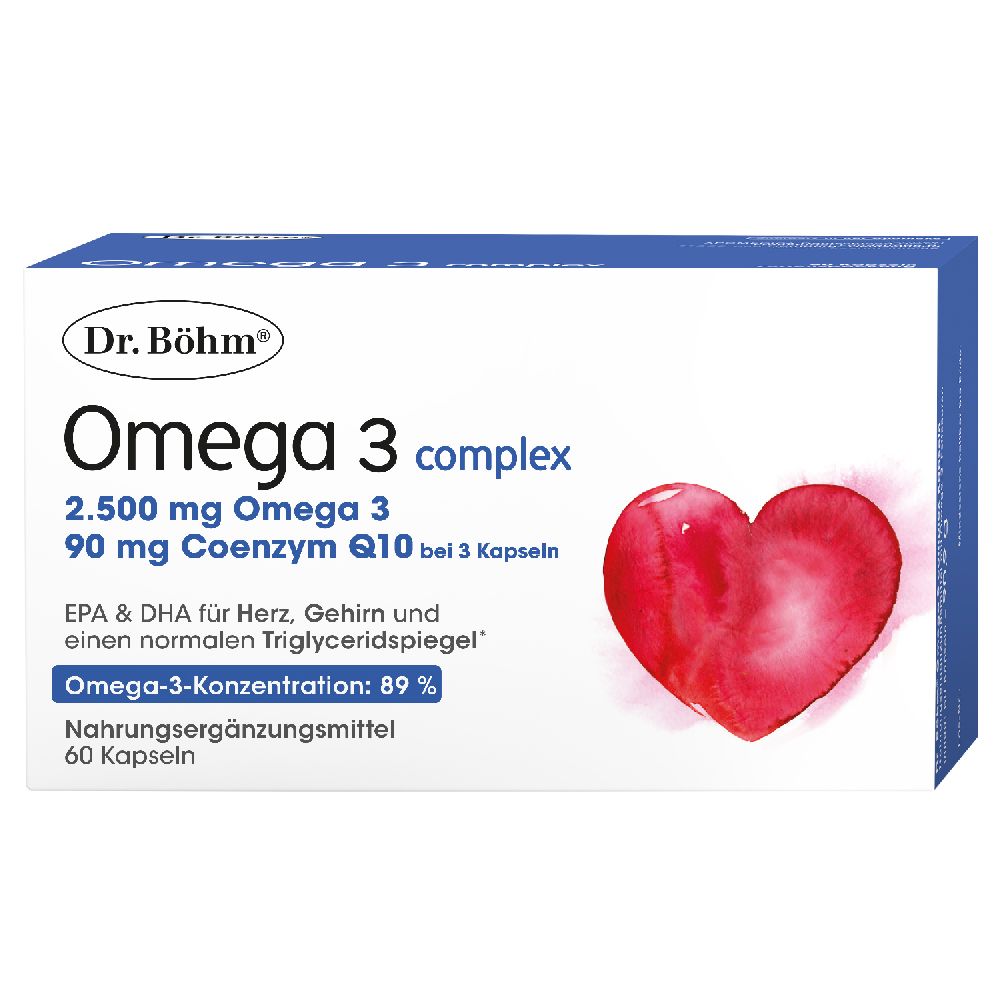 Dr. Böhm Omega 3 complex 60 St Kapseln