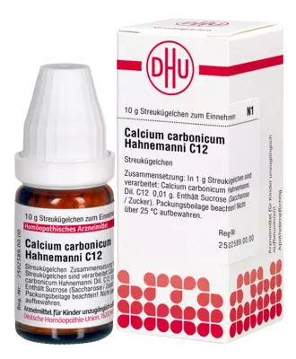 CALCIUM CARBONICUM Hahnemanni C 12 Globuli 10 g Globuli