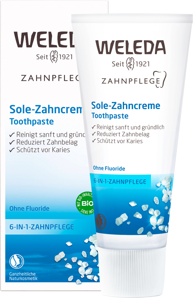 WELEDA ZAHNPFLEGE Sole-Zahncreme 75 ml Zahnpasta