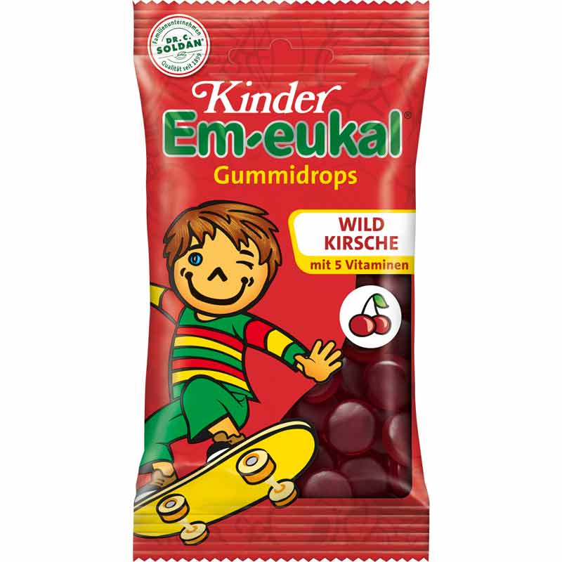 Em-eukal Kinder Gummidrops zuckerhaltig 75 g Bonbons