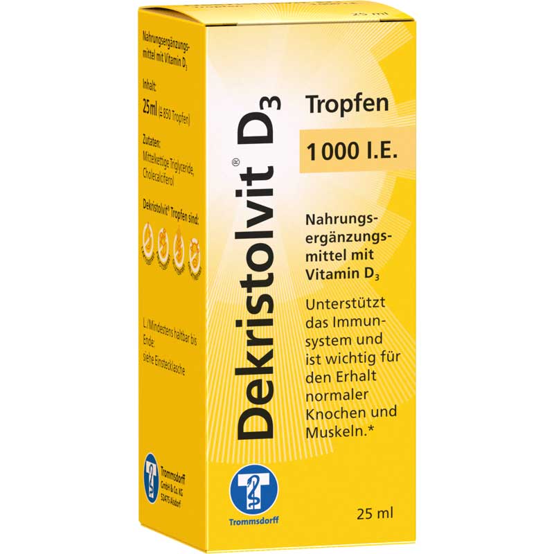 Dekristvit D3 1.000 I.E. Tropfen  25 ml Tropfen