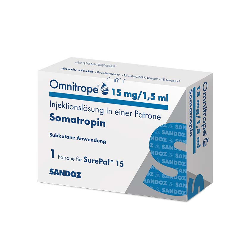 OMNITROPE 15 mg/1,5 ml Injektionslösung f.SurePal 1 St Injektionslösung