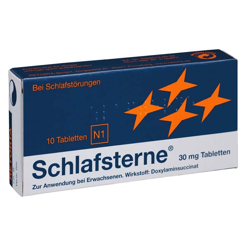 Schlafsterne 30mg 10 St Tabletten