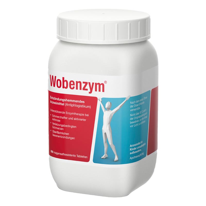 Wobenzym 800 St Tabletten magensaftresistent